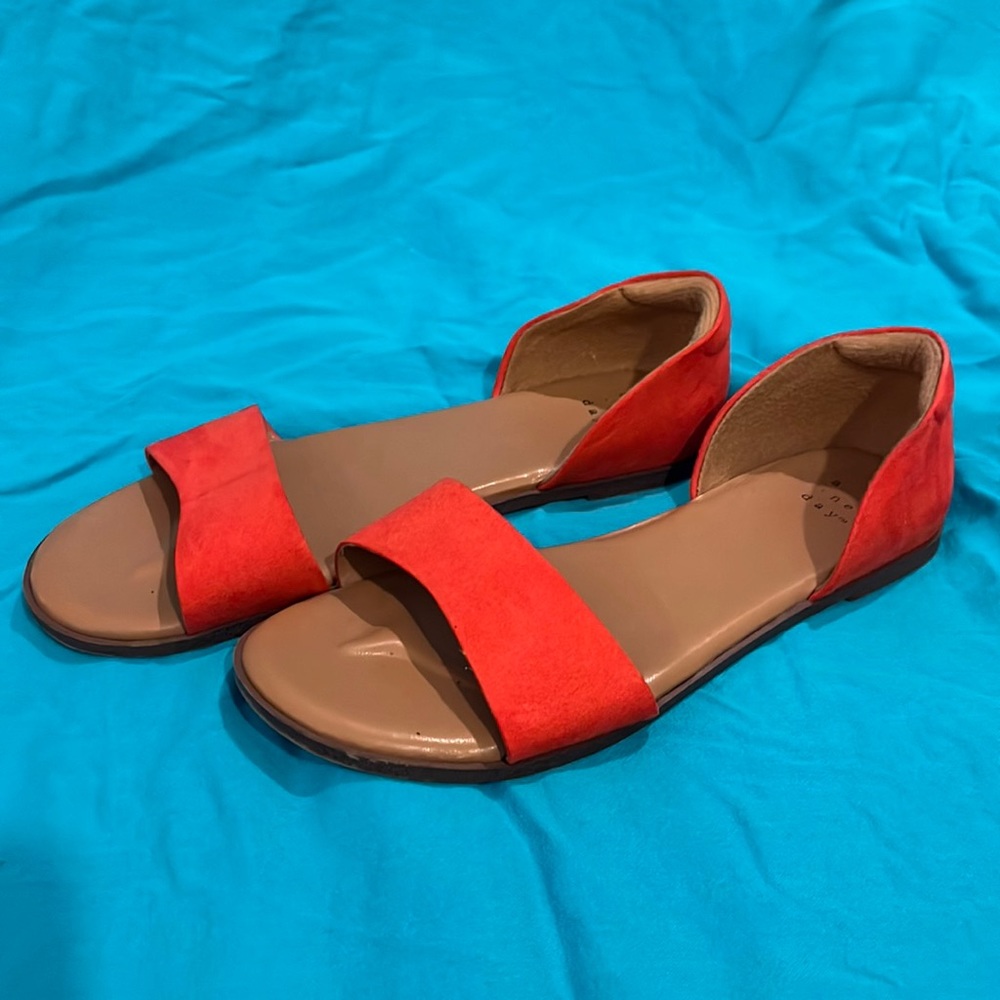 A New Day sandals size 6, VGUC.